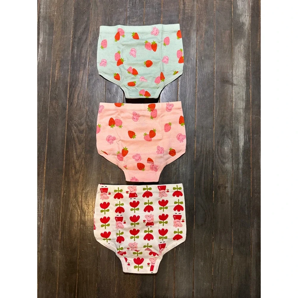 Hanna Andersson Peppa Pig Organic Cotton Underwear Set 3pk Girls